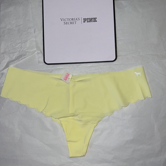 5pk Victoria's Secret PINK THONG No Show Panties - Picture 6 of 16